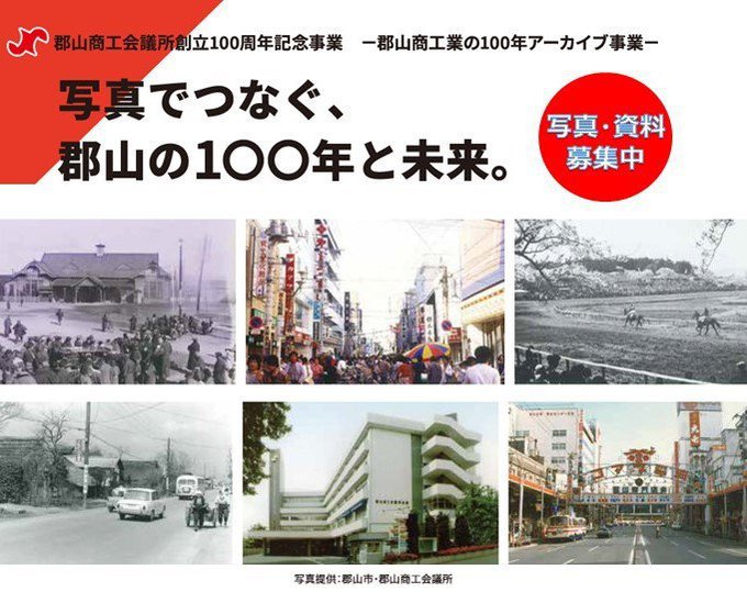 郡山商工業の100年アーカイブ事業